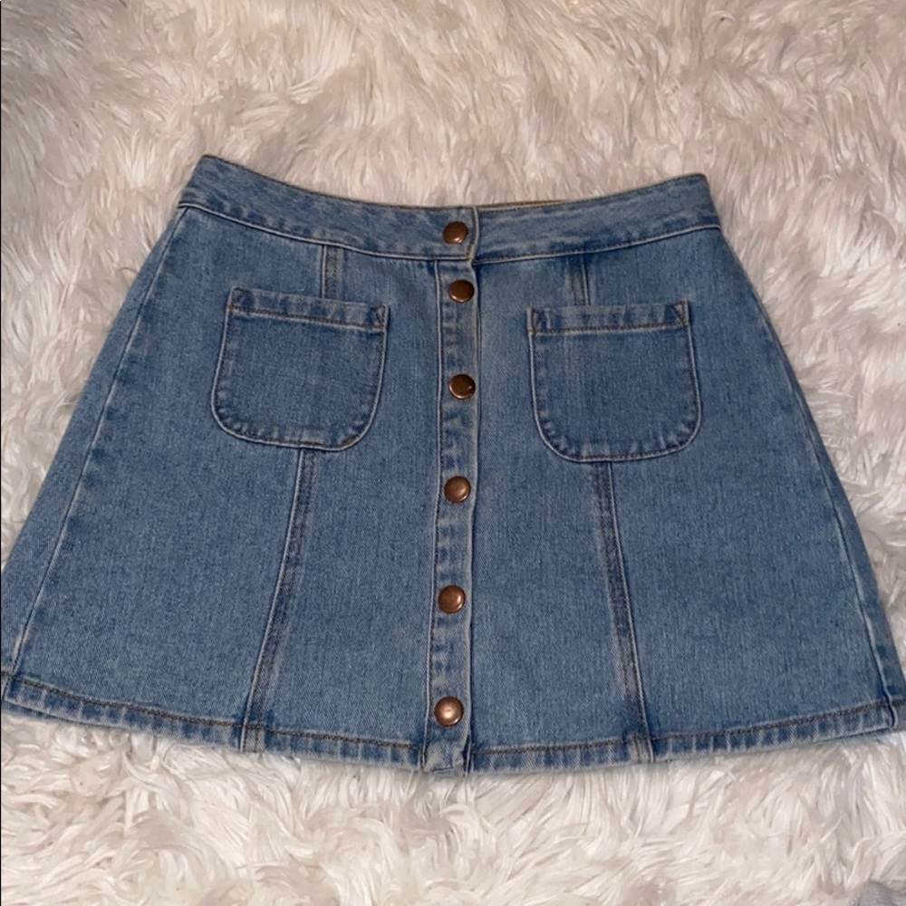Jean skirt
